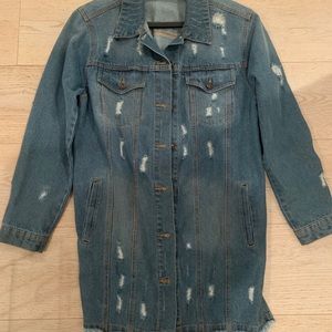 Medium dark jean jacket
